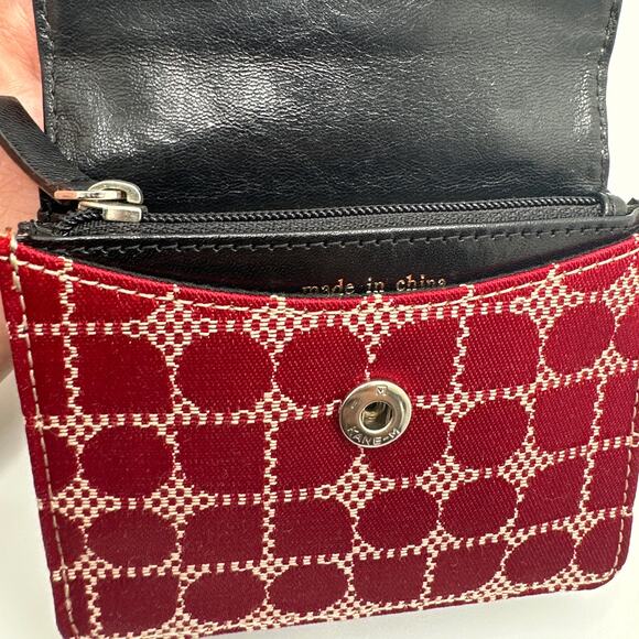 KATE SPADE New York Red Small Wallet w/ Keychain - Picture 7 of 8